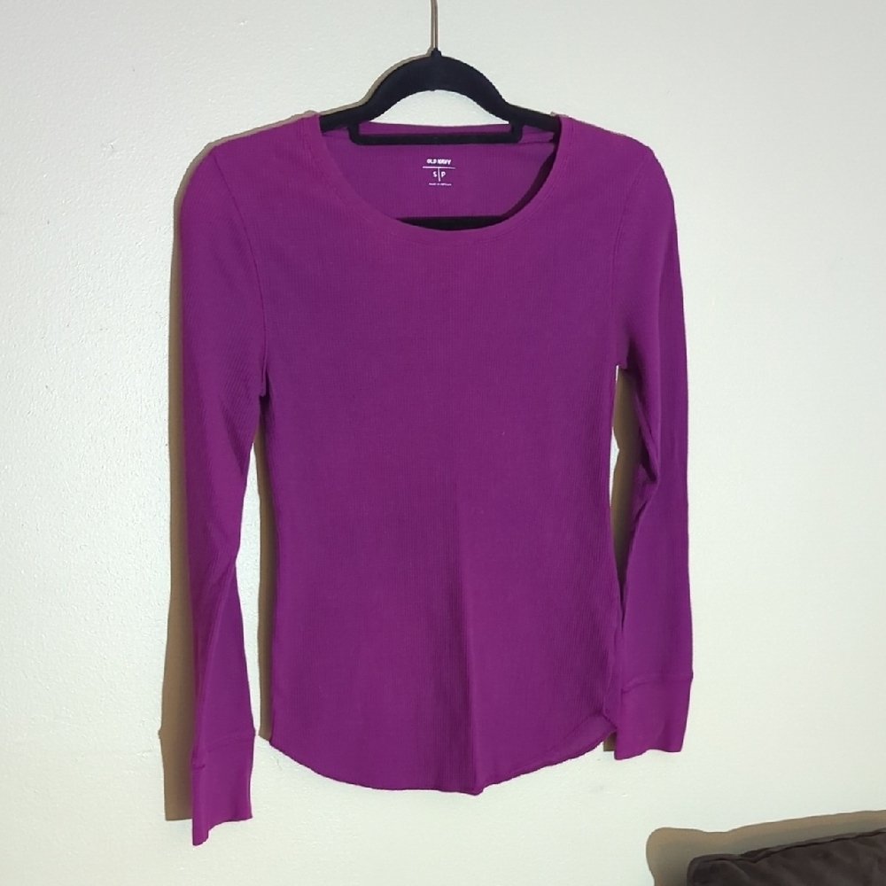 Old Navy Pink Fitted Blouse - Picture 2 of 7